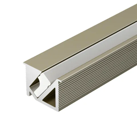 Профиль Arlight SL-BEVEL-H10-F14-2000 ANOD OLIVE GREY