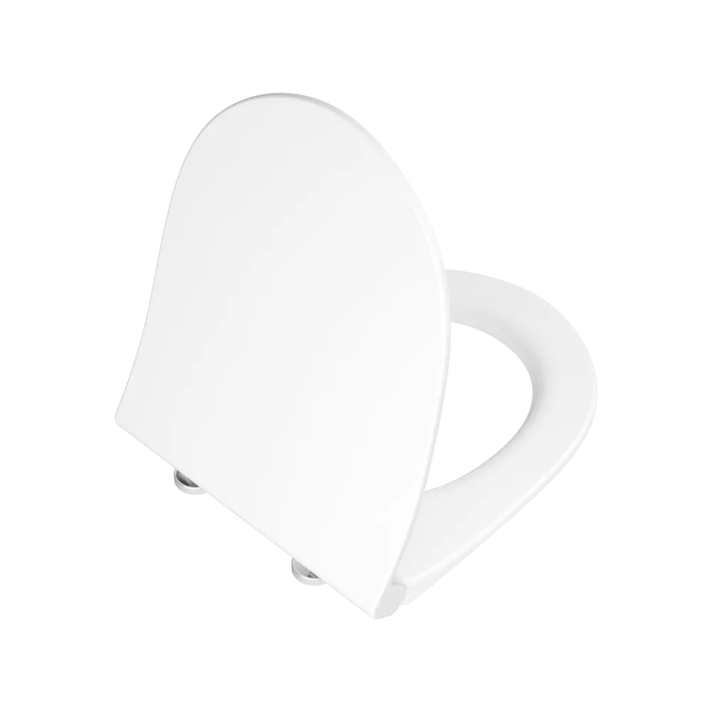 Сиденье для унитаза VitrA Nest, круглое белое дюропласт, с микролифтом быстросъемное