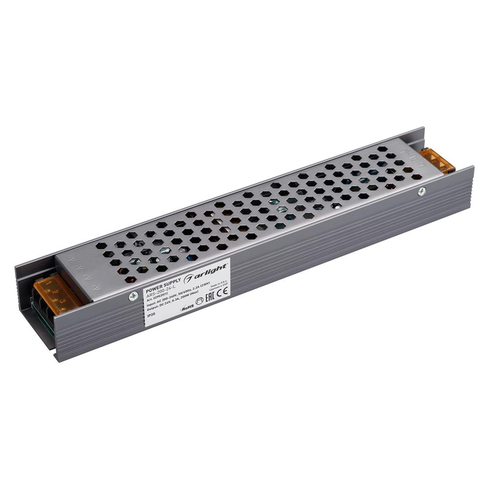 Блок питания Arlight ARS-200-24-L (24V, 8.3A, 200W)