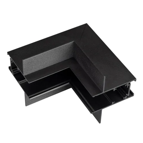 Коннектор угловой Arlight MAG-ORIENT-CON-2653-FDW-L90-INT (BK, внутренний)