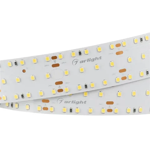 Светодиодная лента Arlight S2-2500 24V Warm 2700K 34mm (2835, 280 LED/m, LUX)