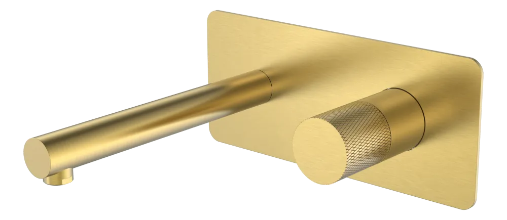 Смеситель для раковины Boheme Stick, золото матовое