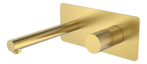 Смеситель для раковины Boheme Stick, золото матовое