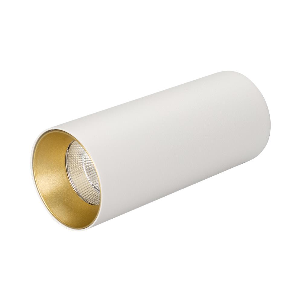 Светильник Arlight SP-POLO-SURFACE-R65-8W Day4000 (WH-GD, 40 deg)