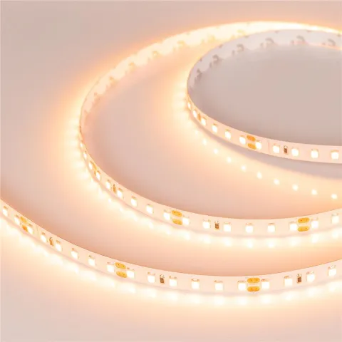 Светодиодная лента Arlight RT-A120-8mm 24V Warm2400 (9.6 W/m, IP20, 2835, 5m)