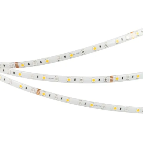 Светодиодная лента Arlight RTW-SE-B60-10mm 24V RGBW-Day (14.4 W/m, IP65, 5060, 5m)