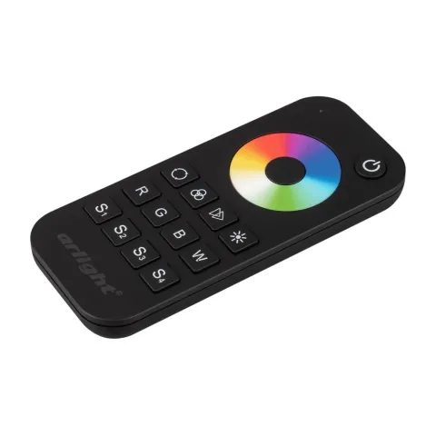 Пульт Arlight SMART-R28-RGBW Black (1 зона, 2.4G)