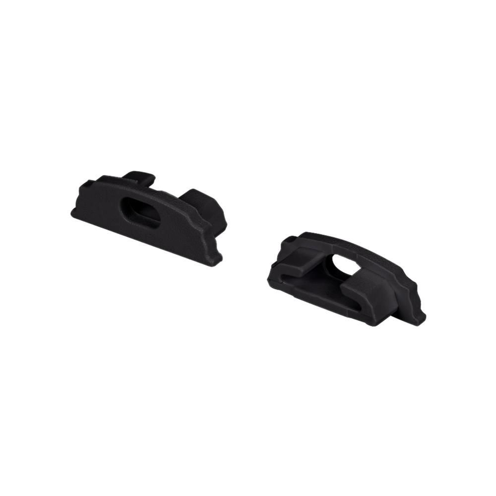 Заглушка Arlight ARH-BENT-W18 BLACK с отверстием