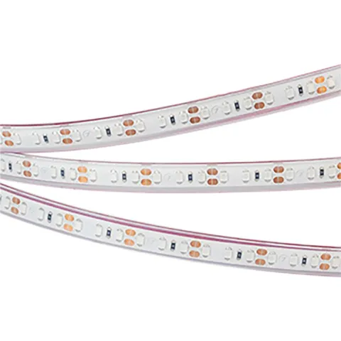 Светодиодная лента герметичная Arlight RTW-PFS-A120-11mm 12V Yellow (9.6 W/m, IP68, 2835, 5m)