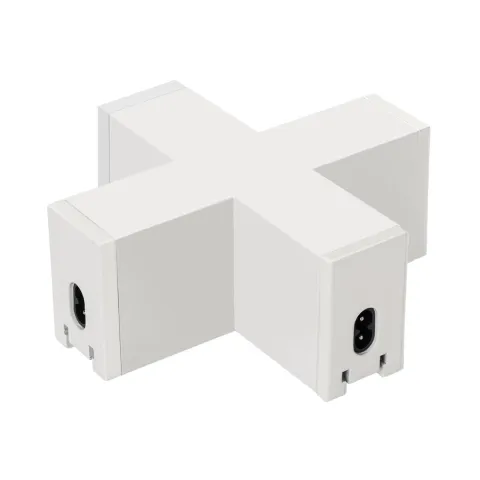 Коннектор крестовой Arlight NEO-CLIP-38-CON-X-WH