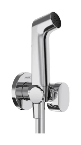 Гигиенический душ со смесителем Hansgrohe Bidette, хром