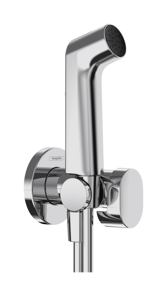 Гигиенический душ со смесителем Hansgrohe Bidette, хром
