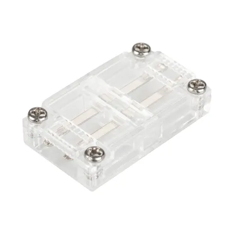 Коннектор прямой для ленты Arlight ARL-50000PV (15.5x6mm) прозрачный