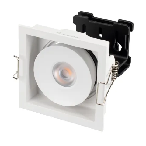 Светильник Arlight CL-SIMPLE-S80x80-9W Warm3000 (WH, 45 deg)