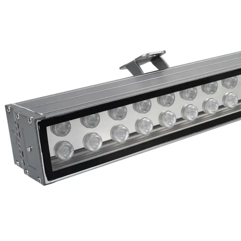 Светодиодный прожектор Arlight AR-LINE-1000XL-54W-24V RGB (Grey, 30 deg, DMX512)