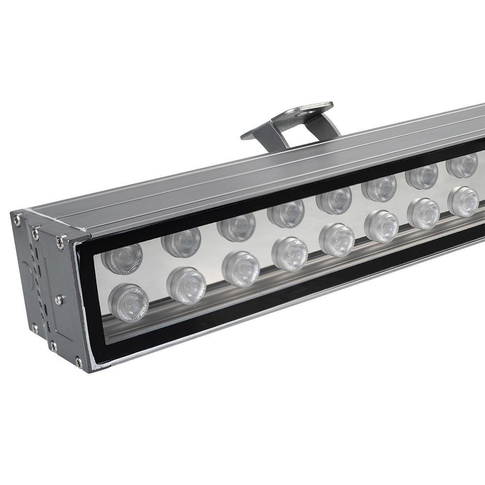 Светодиодный прожектор Arlight AR-LINE-1000XL-54W-24V RGB (Grey, 30 deg, DMX512)