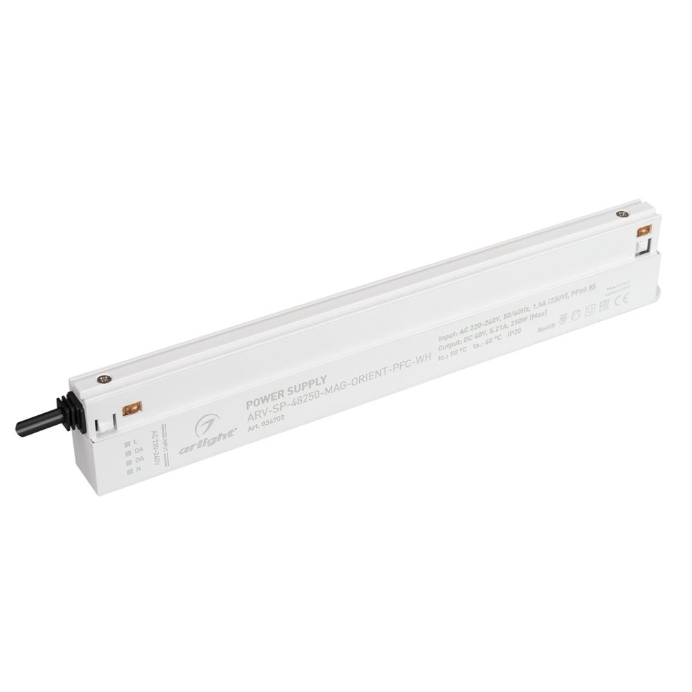 Блок питания Arlight ARV-SP-48250-MAG-ORIENT-PFC-WH (48V, 5.21A, 250W)