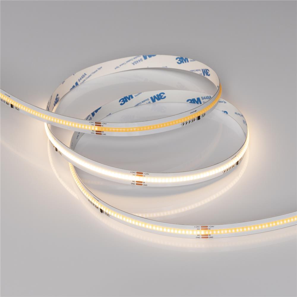Светодиодная лента Arlight SPI-COB-X378-12mm 24V Warm3000-PX63-BPT (7 W/m, IP20, 5m)