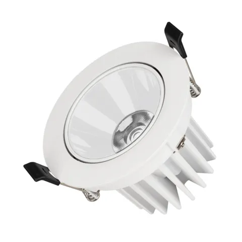 Светильник Arlight MS-FORECAST-BUILT-TURN-R102-12W Day4000 (WH-WH, 32 deg, 230V)
