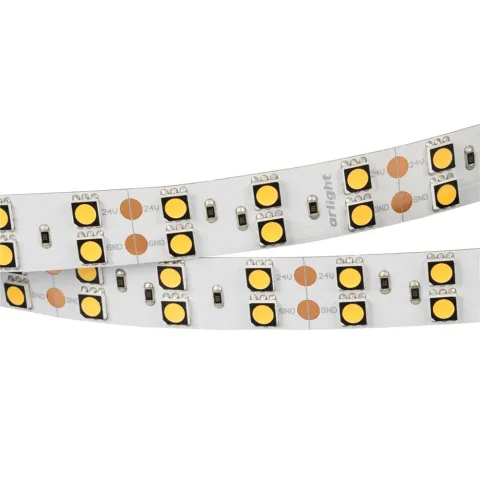 Светодиодная лента Arlight RT-B120-15mm 24V Warm3000 CRI98 (28.8 W/m, IP20, 5060, 5m)