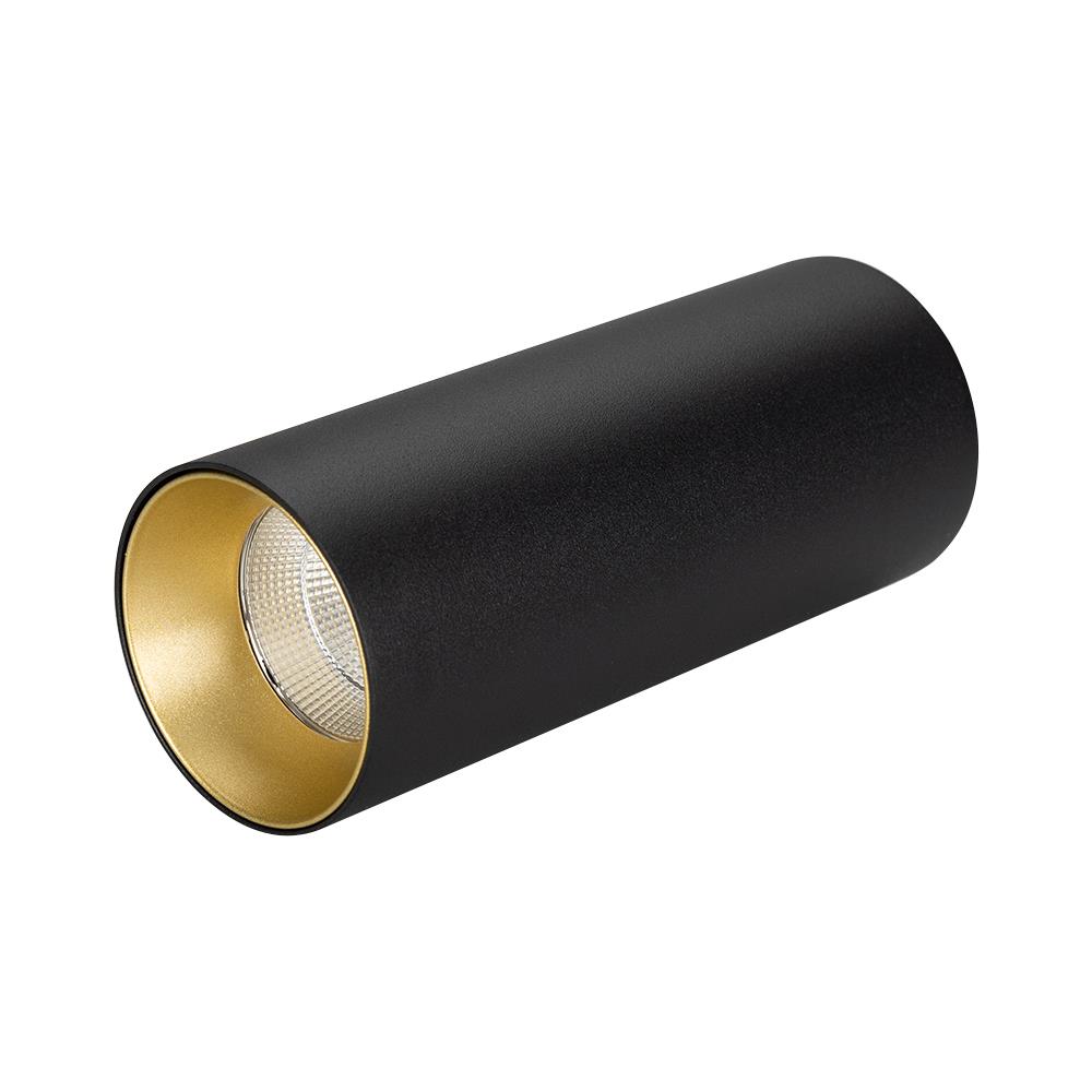 Светильник Arlight SP-POLO-SURFACE-R65-8W Warm3000 (BK-GD, 40 deg)