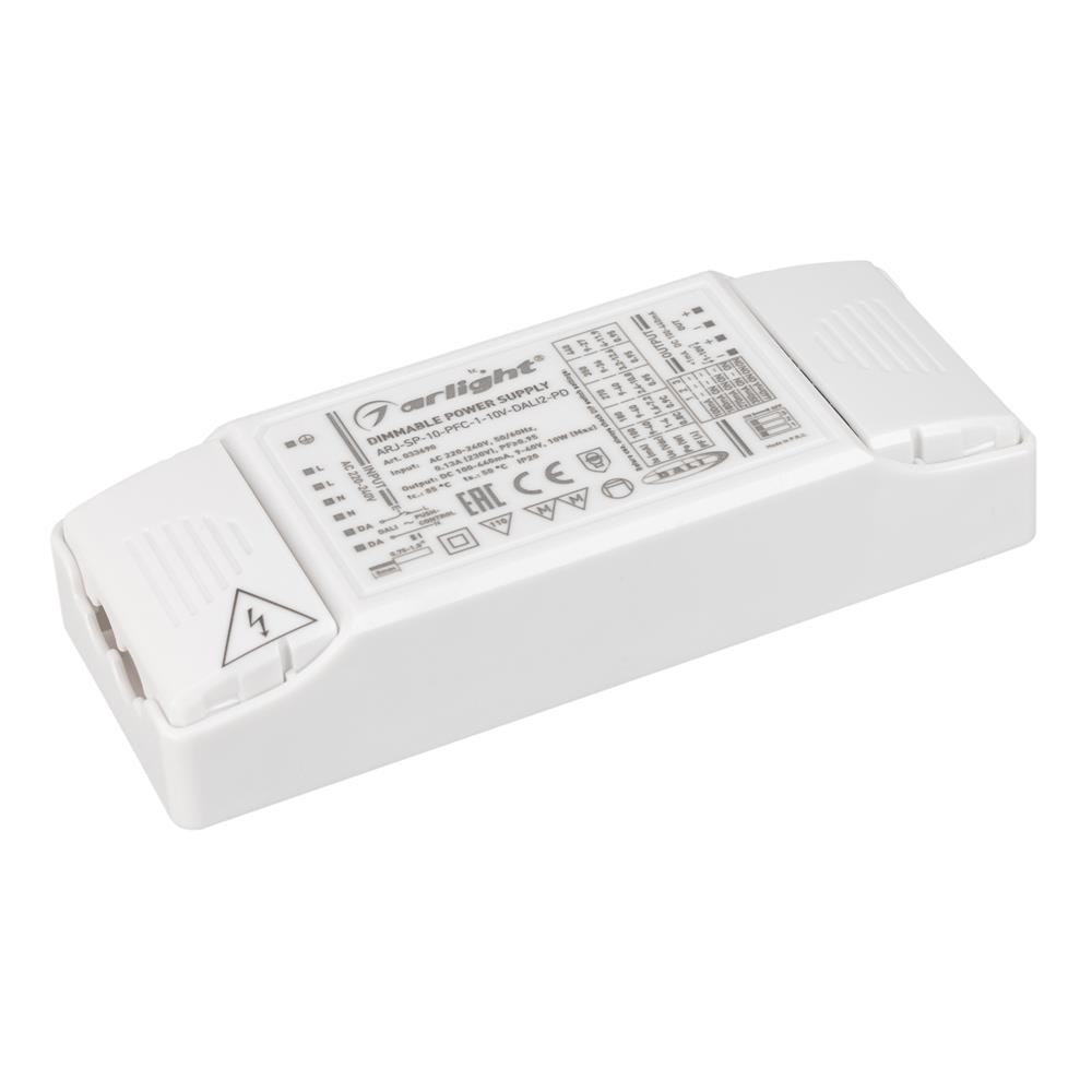 Блок питания Arlight ARJ-SP-10-PFC-1-10V-DALI2-PD (10W, 100-440mA)