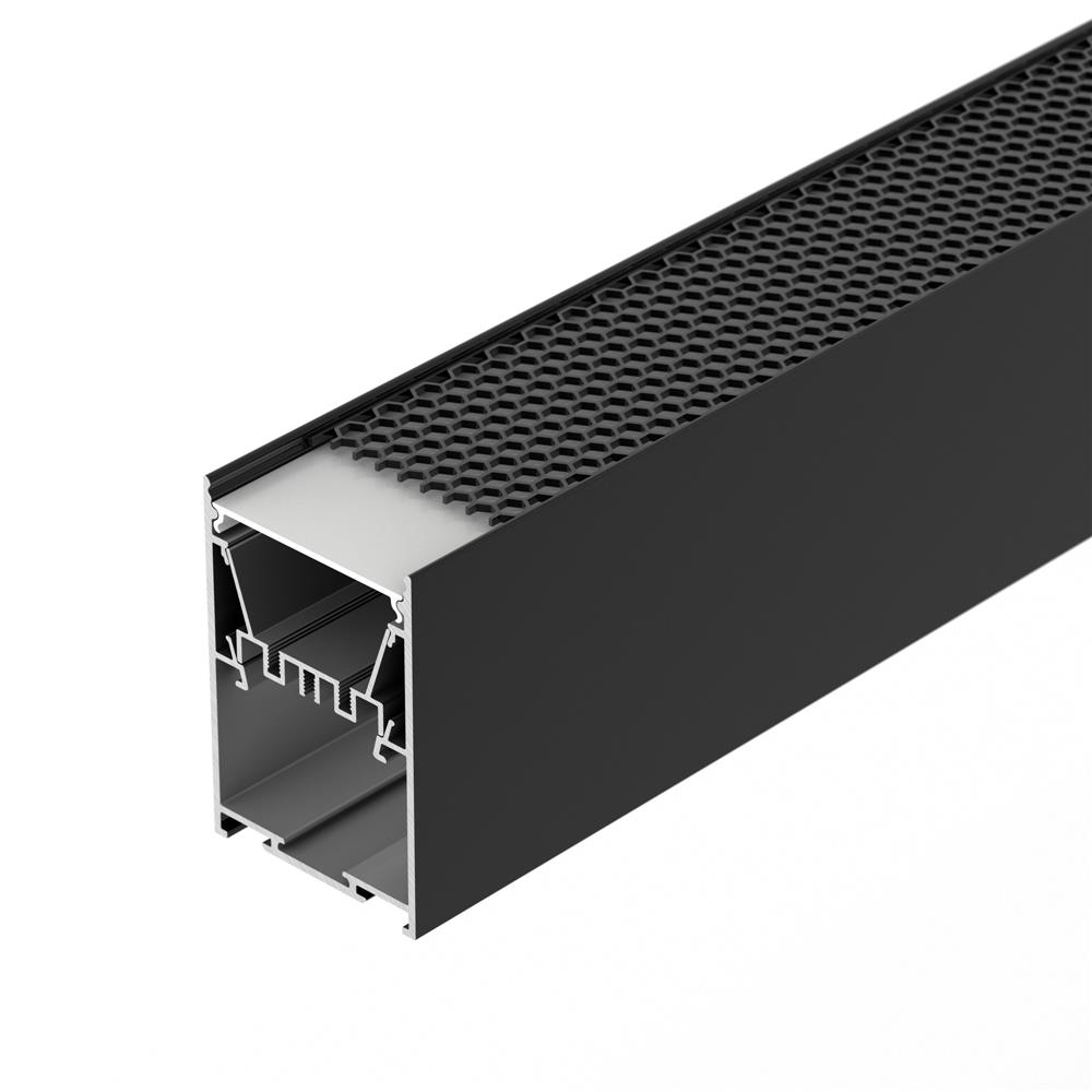 Профиль Arlight LINE-5075-HONEYCOMB-2000 BLACK