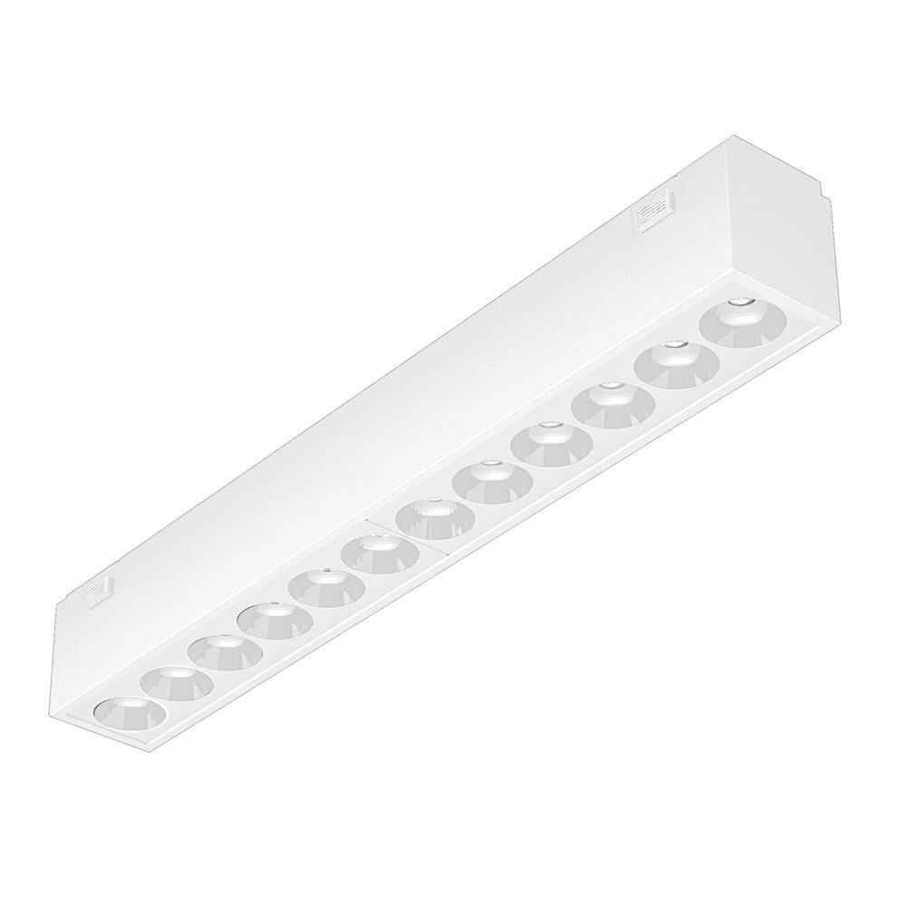 Светильник Arlight MAG-VIBE-LASER-L197-12W Warm3000 (WH, 24 deg, 48V)
