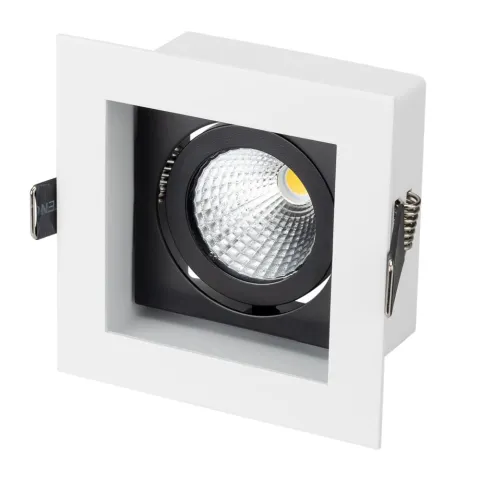 Светильник Arlight CL-KARDAN-S102x102-9W Day (WH-BK, 38 deg)