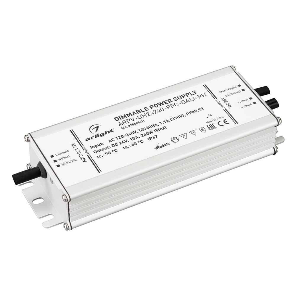 Блок питания Arlight ARPV-UH24240-PFC-DALI-PH (24V, 10.0A, 240W)