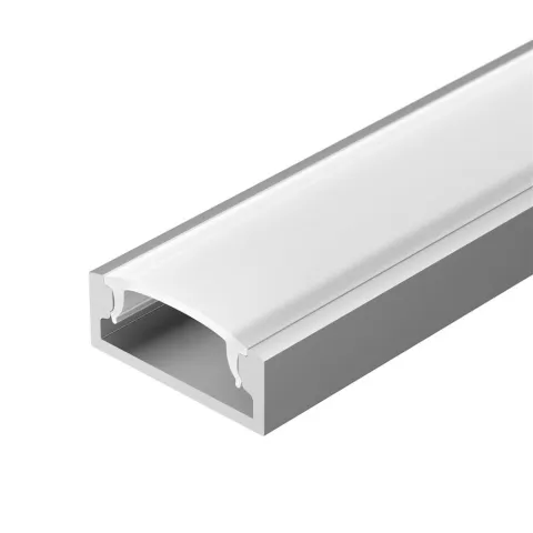 Профиль с экраном Arlight ALU-WIDE-H8-2000 ANOD+FROST
