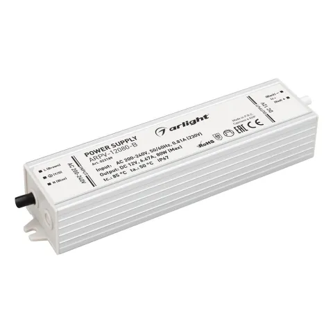 Блок питания Arlight ARPV-12080-B (12V, 6.7A, 80W)