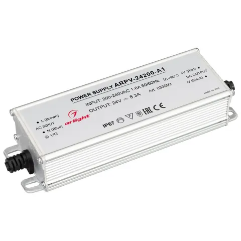 Блок питания Arlight ARPV-24200-A1 (24V, 8.3A, 200W)