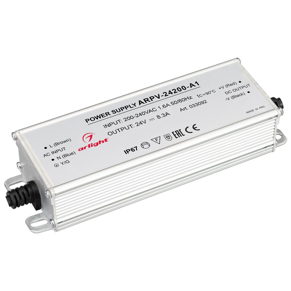 Блок питания Arlight ARPV-24200-A1 (24V, 8.3A, 200W)