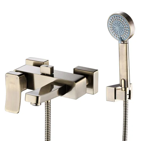 Смеситель для ванны с коротким изливом WasserKRAFT Exter 1601
