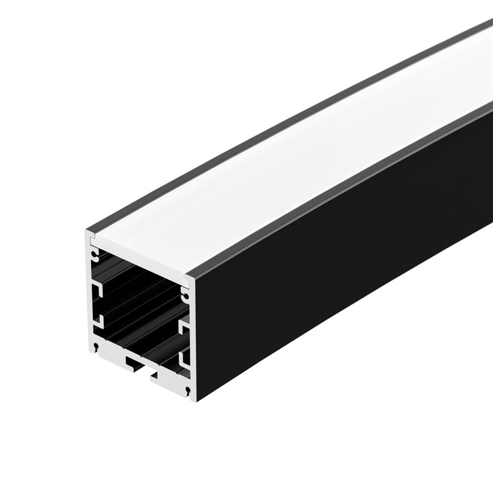 Профиль Arlight SL-ARC-3535-D3000-A45 BLACK (1180мм, дуга 1 из 8)