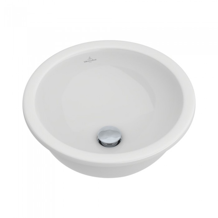 Раковина под столешницу Villeroy & Boch Loop & Friends 45 x 45 см, альпийский белый CeramicPlus