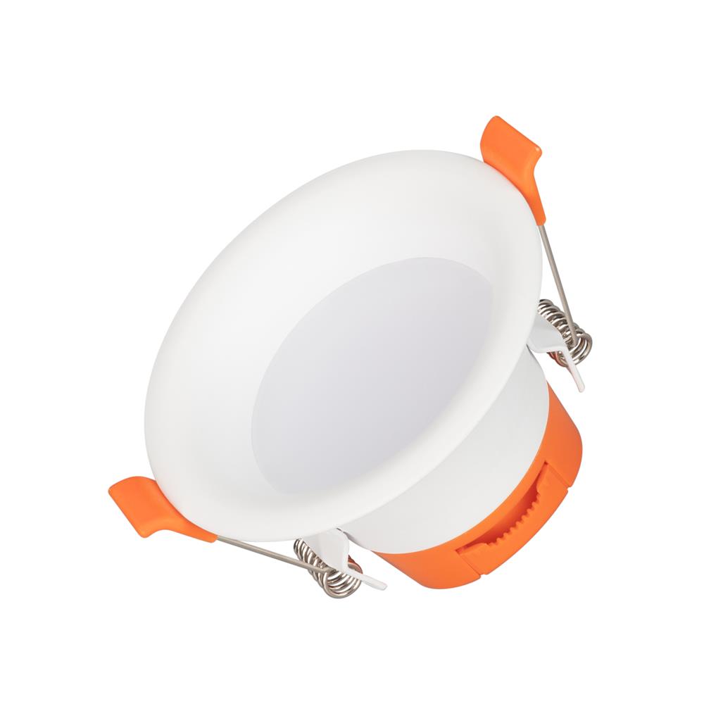 Светильник Arlight MS-BLIZZARD-BUILT-R90-6W Warm3000 (WH, 100 deg, 230V)
