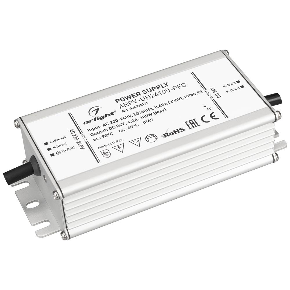 Блок питания Arlight ARPV-UH24100-PFC (24V, 4.2A, 100W)