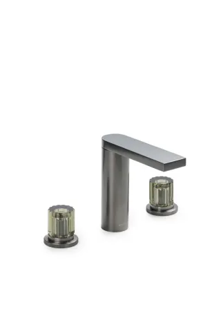 Смеситель из стены Boheme STELLA на 3 отв ELEGANTE GREEN, графит