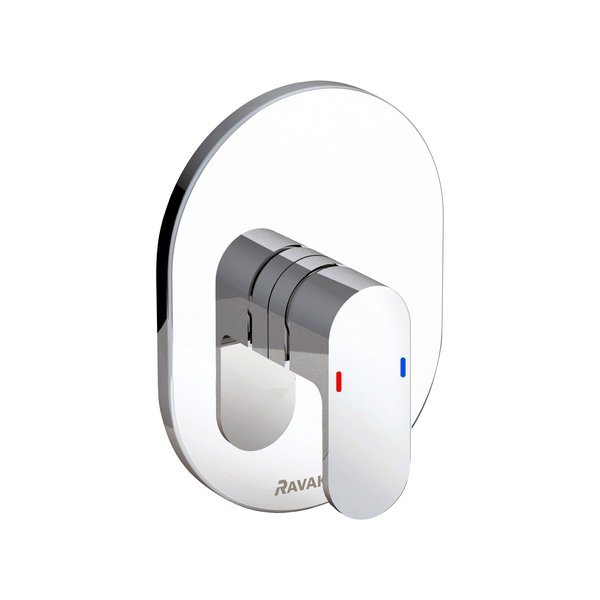 Смеситель скрытого монтажа RAVAK Chrome CR 066.00 без переключателя