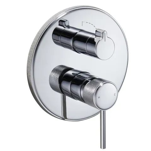 Душевая система встраиваемая с лицевой панелью MAXONOR PL87114-2.2, хром