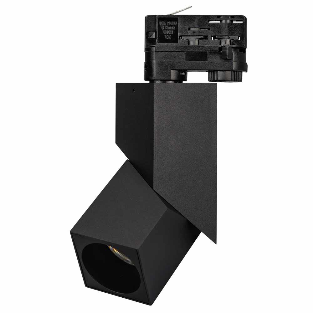 Светильник Arlight LGD-TWIST-TRACK-4TR-S60x60-12W Warm3000 (BK, 30 deg)
