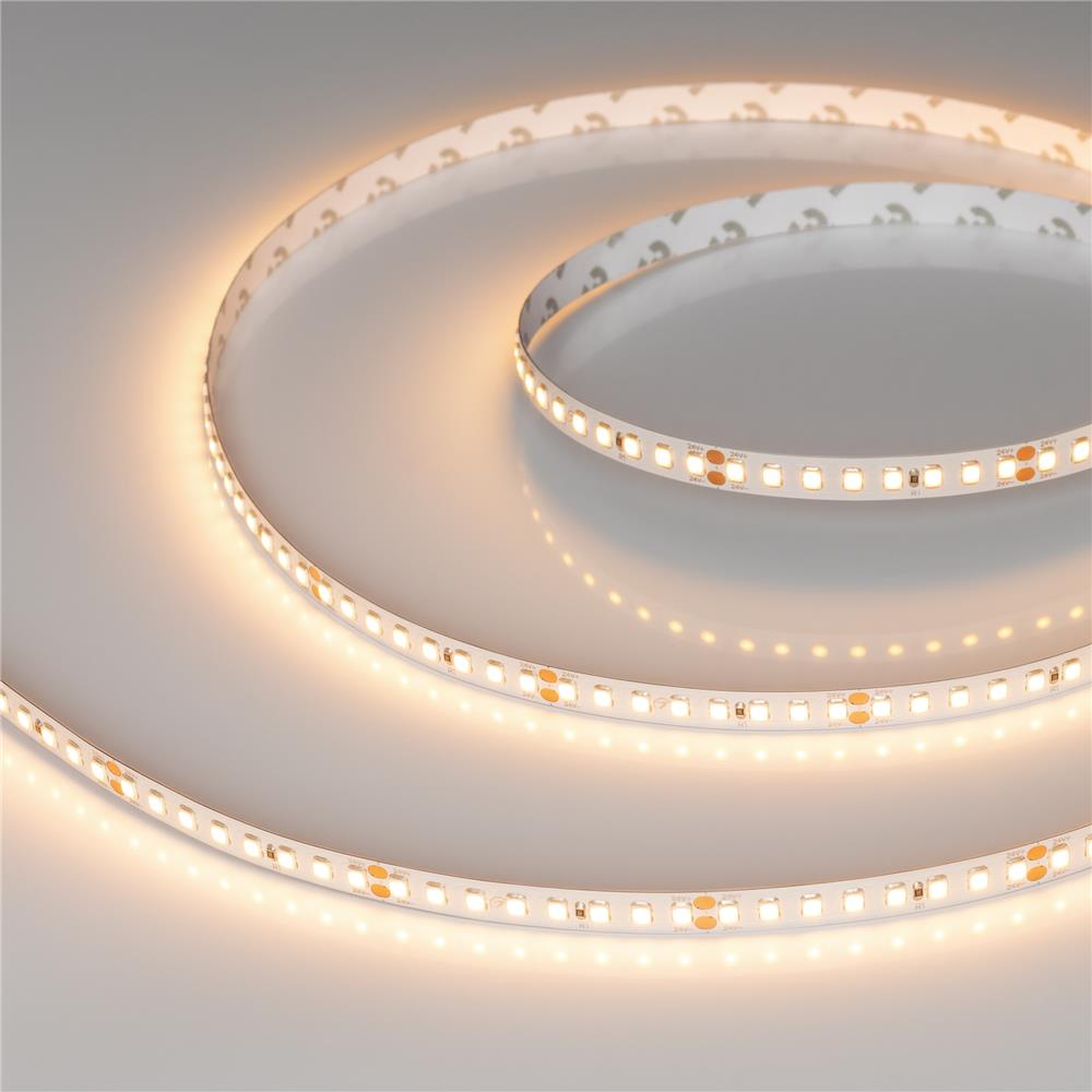 Светодиодная лента Arlight RT-A160-8mm 24V Warm2700 (12 W/m, IP20, 2835, 5m)