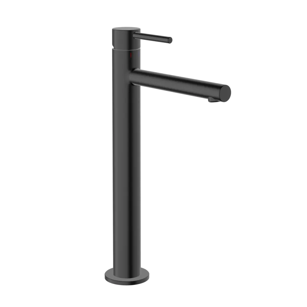 Смеситель для раковины-чаши VitrA Origin, однорычажный, чёрный матовый