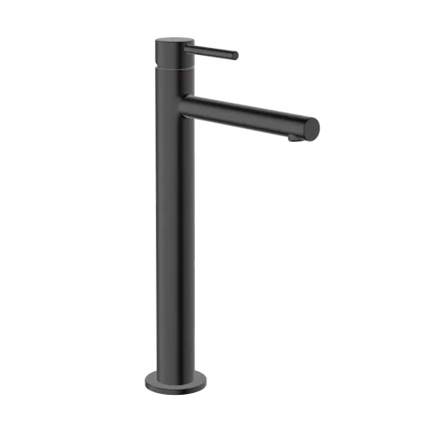 Смеситель для раковины-чаши VitrA Origin, однорычажный, чёрный матовый