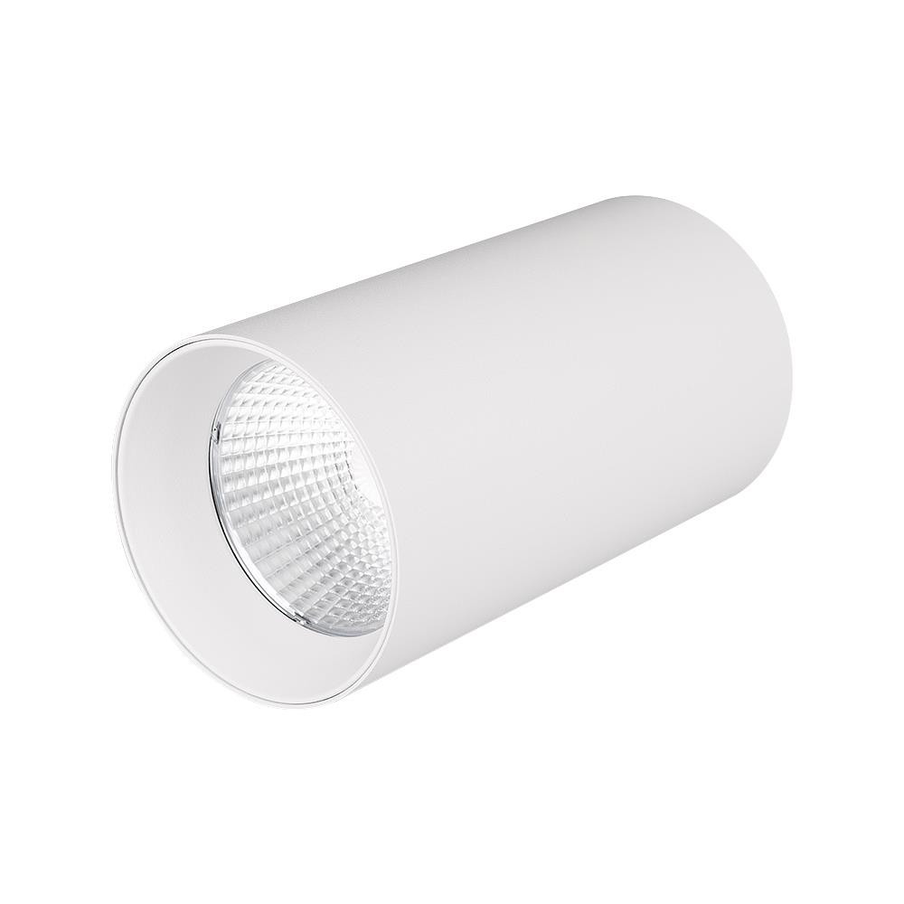 Светильник накладной Arlight SP-POLO-R85-1-15W Warm White 40deg (White, White Ring)
