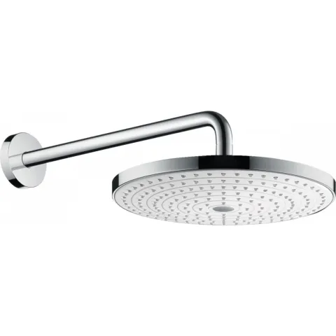 Верхний душ Hansgrohe Raindance Select S 300 2jet с держателем 390 мм, белый/хром