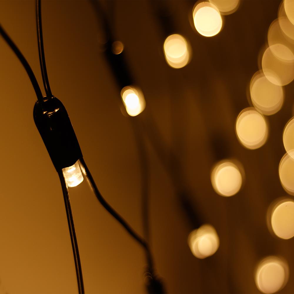 Светодиодная гирлянда Ardecoled ARD-NETLIGHT-CLASSIC-2000x1500-BLACK-288LED Warm (230V, 18W)