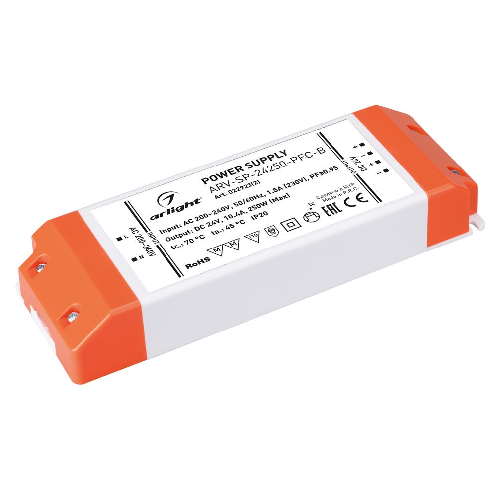 Блок питания Arlight ARV-SP-24250-PFC-B (24V, 10.4A, 250W)